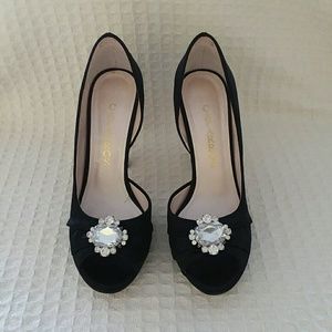Caparros Black Evening Shoes